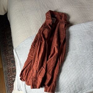 Abercrombie linen button down shirt